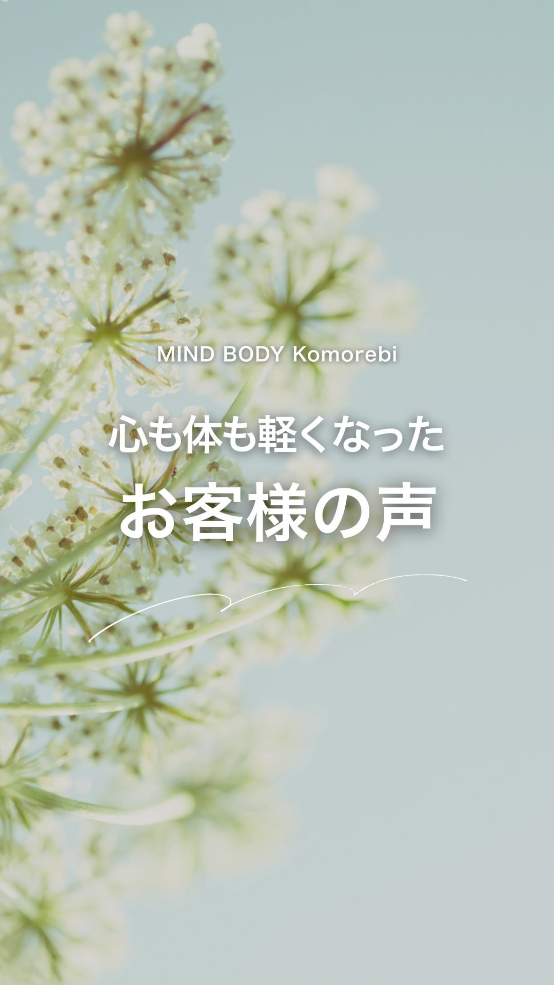 ✨お客様の声✨